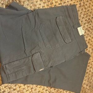 Gray Cargo Pants redhead 48 nwt
